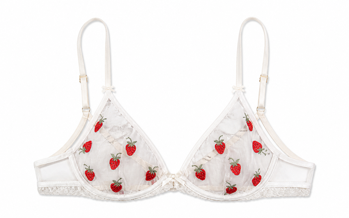 Sweet Strawberries Bra