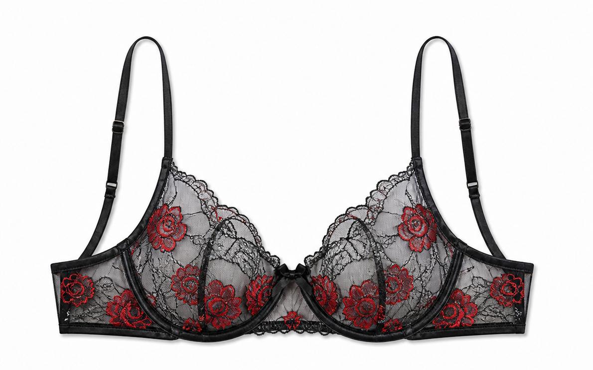 Rose Pedal Bra