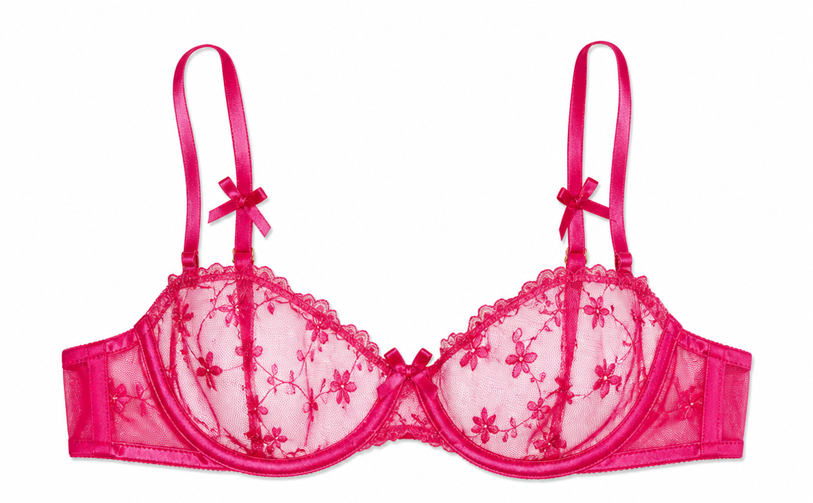 Pink Doves Bra
